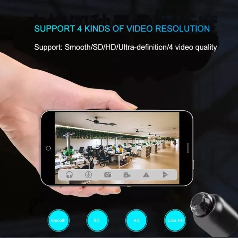 Mini Telecamera Wireless 5G 1080P HD per Sicurezza Domestica