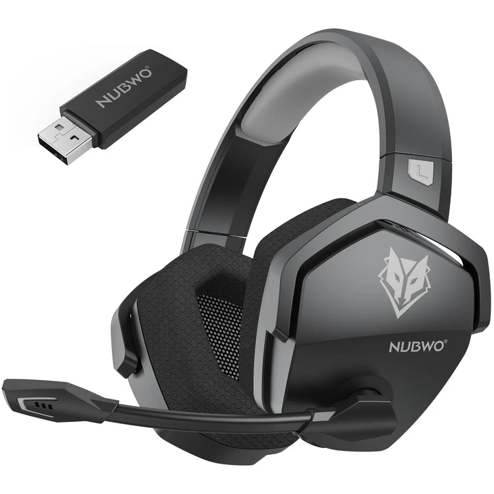 Cuffie Gaming Wireless con Microfono e Cancellazione Attiva del Rumore
