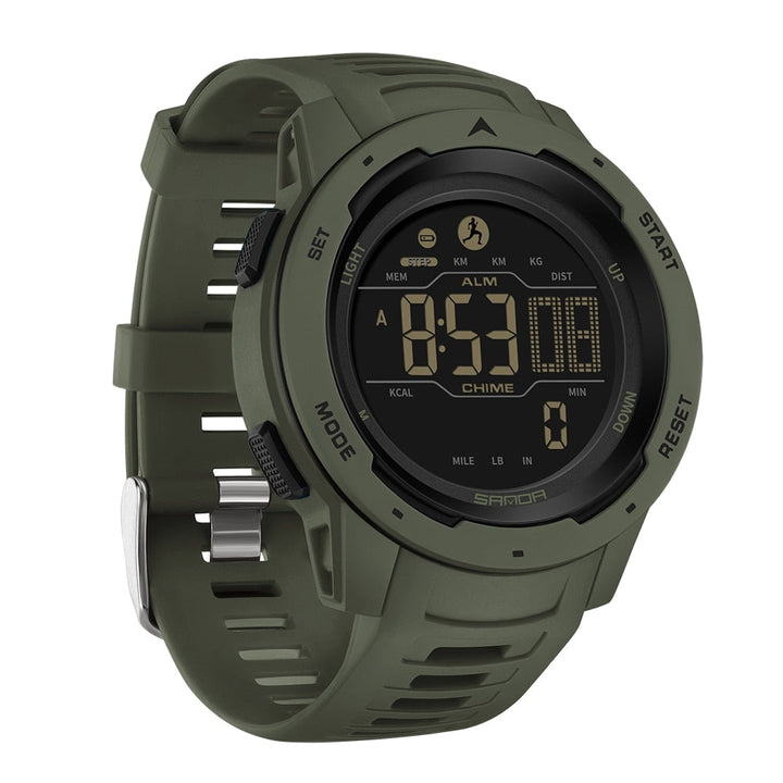 Orologio Digitale Militare Pedometrico Impermeabile