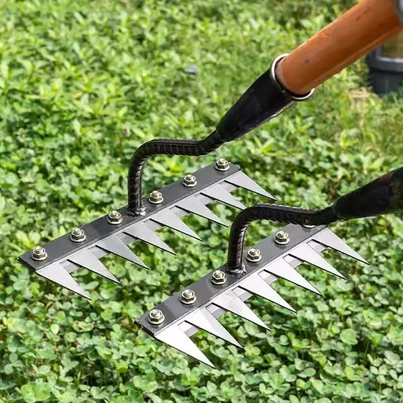 RakeForce™ – Râteau Puissant pour le Jardin et les Mauvaises Herbes