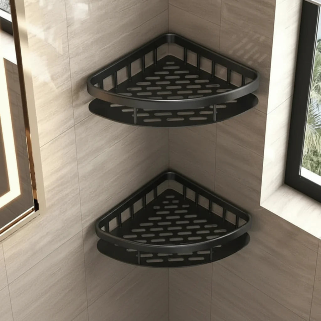 NORDICSHELF - Mensola Adesiva per il Bagno – Senza Trapano &amp; Elegante per Ogni Bagno