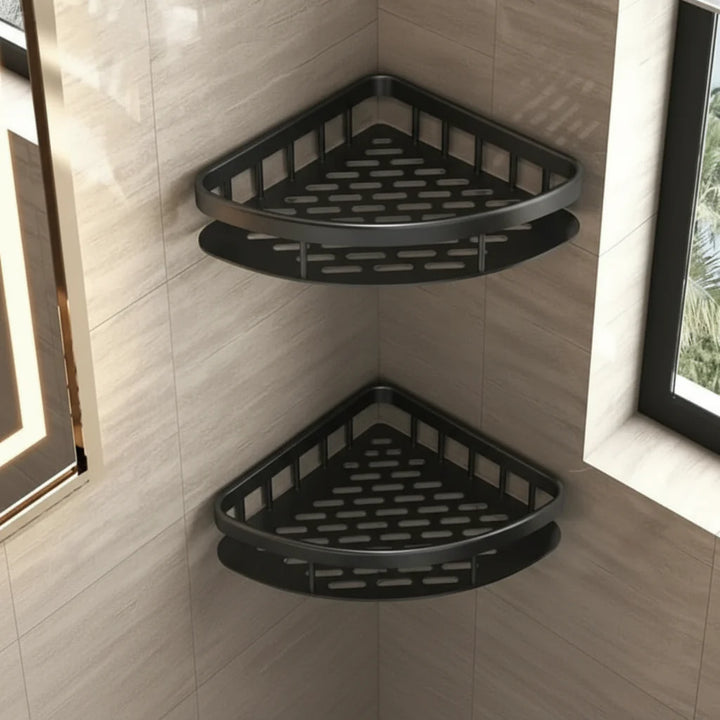 NORDICSHELF - Mensola Adesiva per il Bagno – Senza Trapano &amp; Elegante per Ogni Bagno