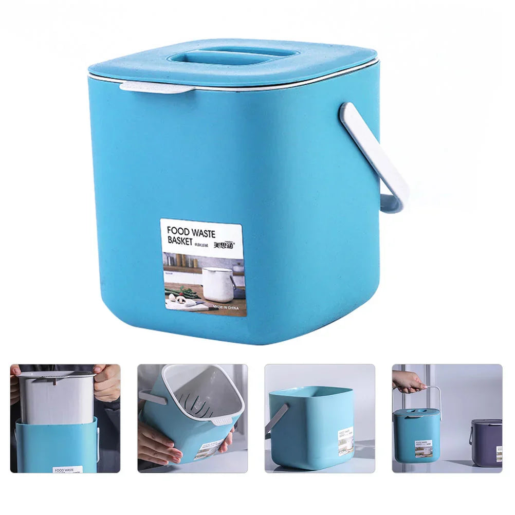 EcoSort™ – Pattumiera Doppia Compatta