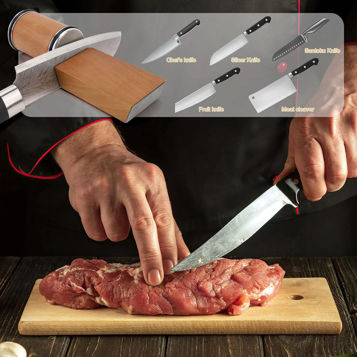 SHARPEDGE – Affilatore Professionale per Coltelli con Rullo Diamante
