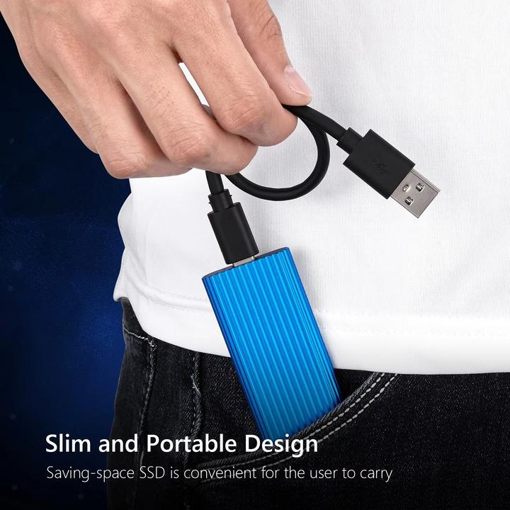 SSD Portatile Ultra-Rapido - Unità a Stato Solido USB 3.1