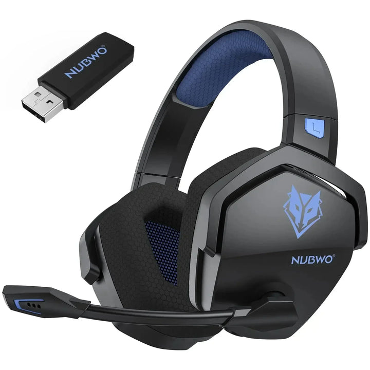 Cuffie Gaming Wireless con Microfono e Cancellazione Attiva del Rumore