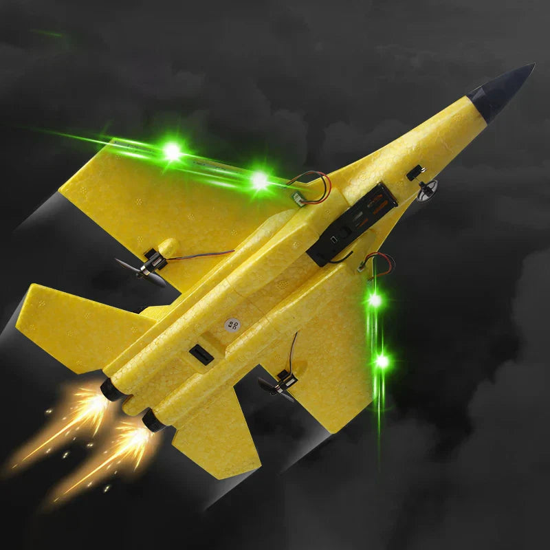 Aereo da Combattimento SU-35 con Controllo Remoto EPP - Aeronave Pianeggiante 2.4G per Bambini, Giocattolo Facile da Volare