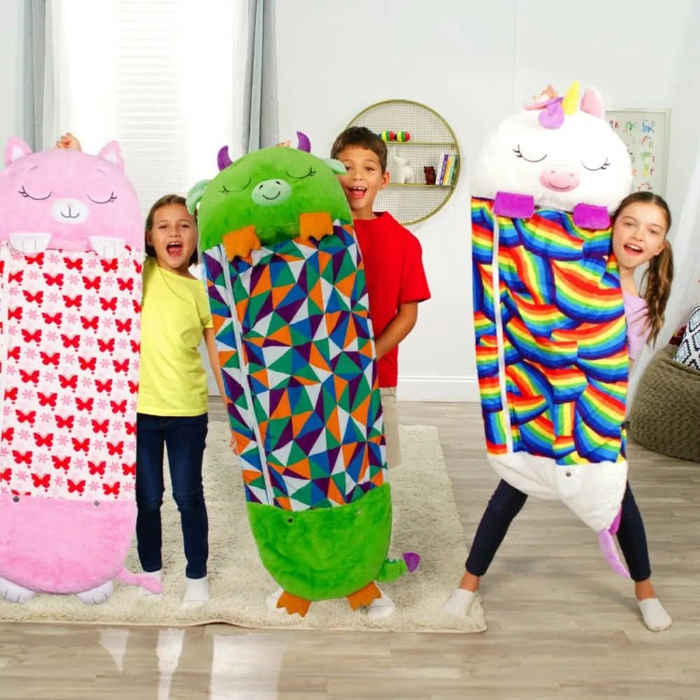 MAGICALCUDDLE – Sacco a Pelo Giocattolo Cuddle 2-in-1 per Bambini