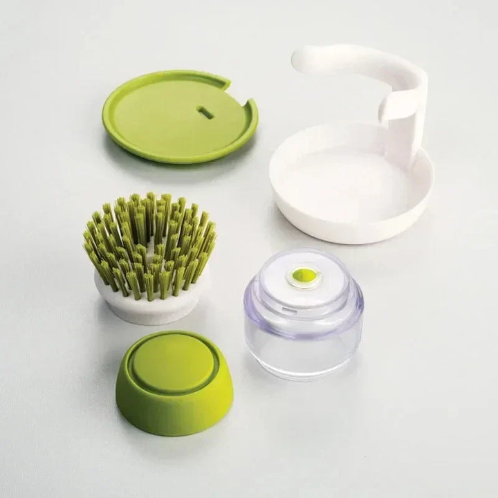 ScrubJet™ – Spazzola da Cucina con Distributore di Sapone Integrato