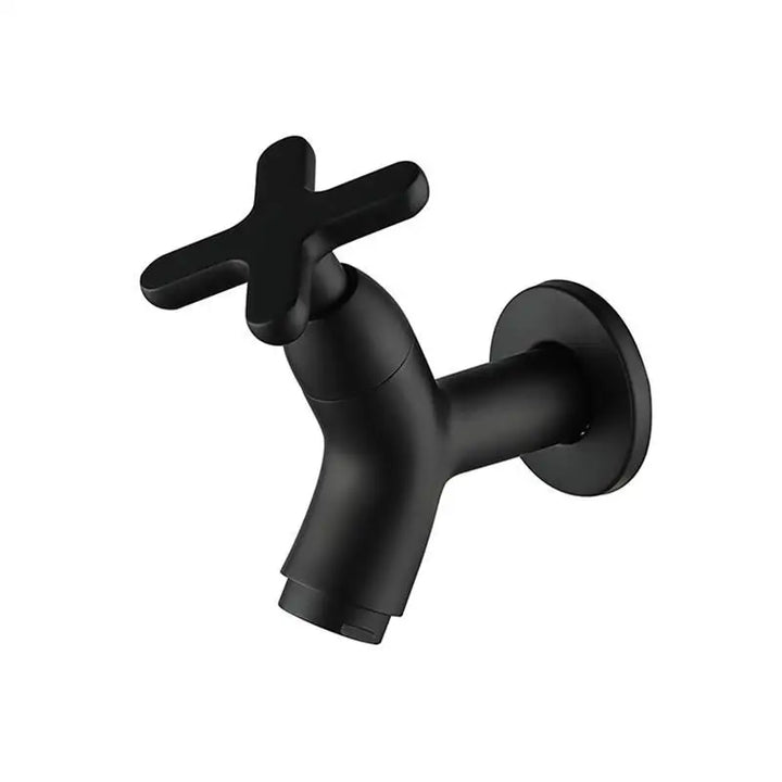 BrassFlow – Rubinetto per Acqua Fredda da Parete in Ottone Massiccio