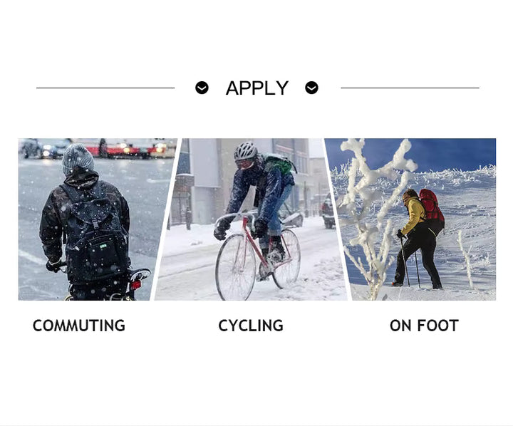 Guanti termici invernali con touchscreen – antivento e idrorepellenti, guanti unisex antiscivolo per ciclismo e clima freddo