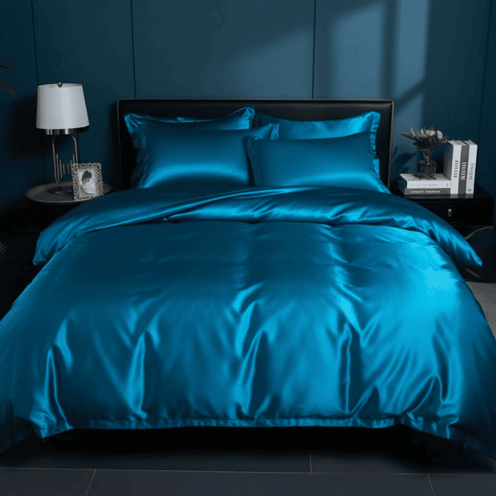 PURELISS – Set di biancheria da letto in seta lussuosa per il massimo comfort