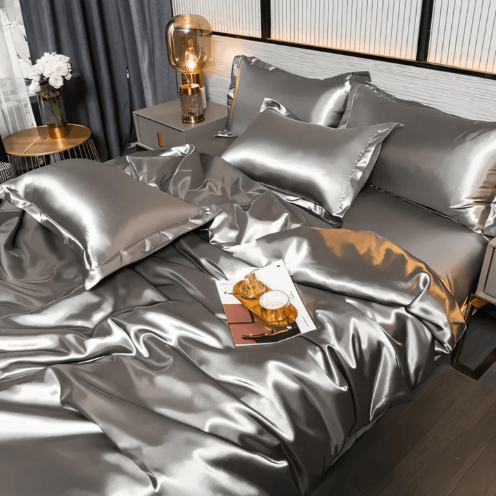 PURELISS – Set di biancheria da letto in seta lussuosa per il massimo comfort