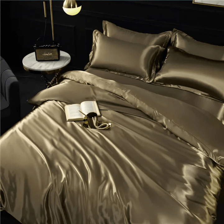 PURELISS – Set di biancheria da letto in seta lussuosa per il massimo comfort