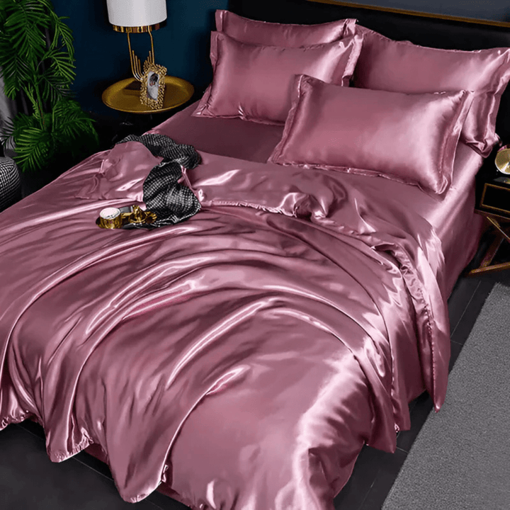 PURELISS – Set di biancheria da letto in seta lussuosa per il massimo comfort
