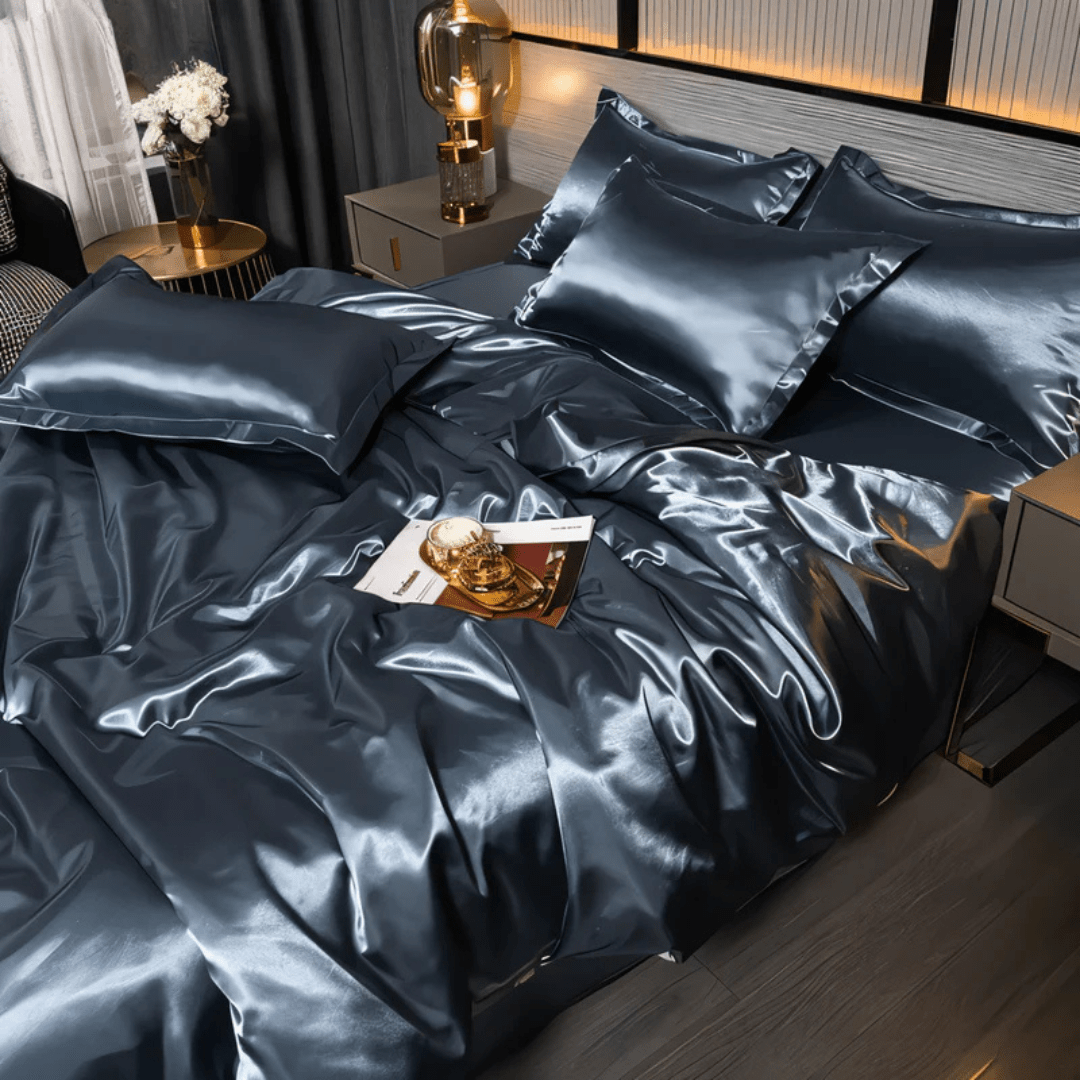PURELISS – Set di biancheria da letto in seta lussuosa per il massimo comfort