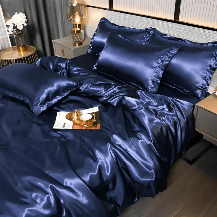 PURELISS – Set di biancheria da letto in seta lussuosa per il massimo comfort