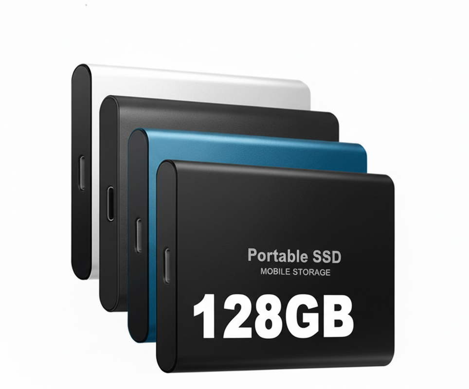 Unità SSD esterna portatile con trasferimento dati ad alta velocità e design compatto