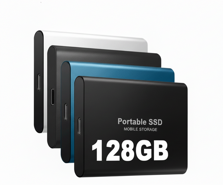 Unità SSD esterna portatile con trasferimento dati ad alta velocità e design compatto