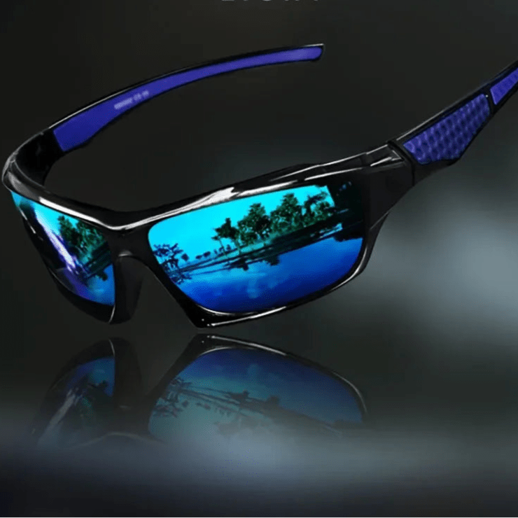 BRIGHTONIX – Occhiali da sole rotondi polarizzati con protezione UV400