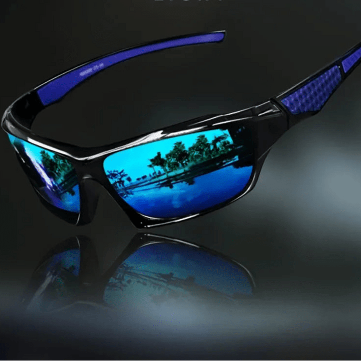 BRIGHTONIX – Occhiali da sole rotondi polarizzati con protezione UV400