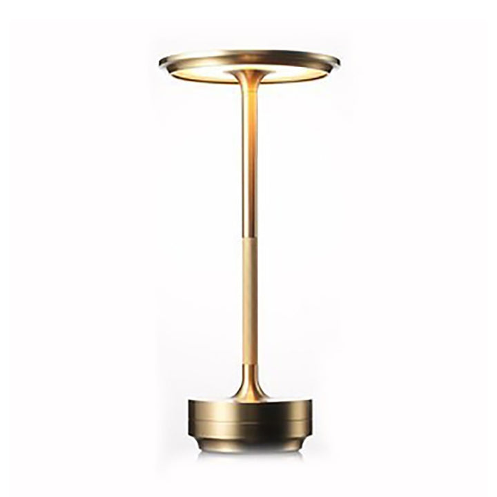 ShineCrest™ Lampada da tavolo di design senza fili | Luce LED dimmerabile in alluminio | Bianco caldo, resistente all&