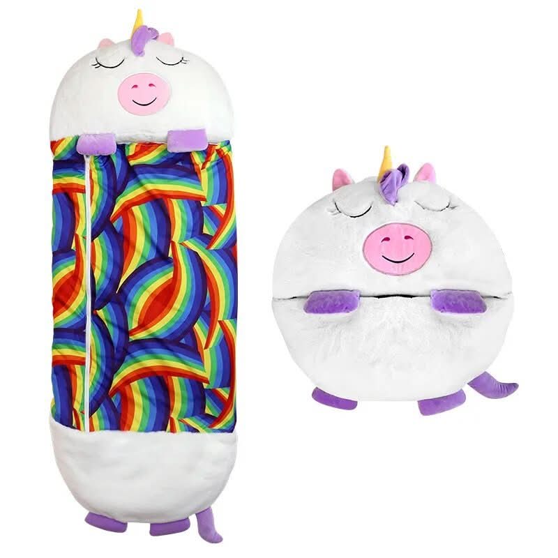 MAGICALCUDDLE – Sacco a Pelo Giocattolo Cuddle 2-in-1 per Bambini