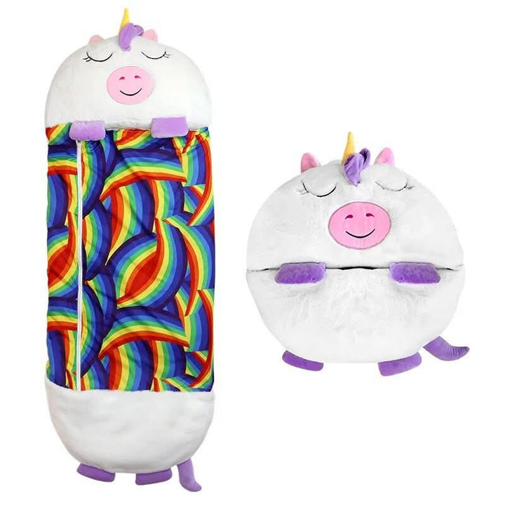 MAGICALCUDDLE – Sacco a Pelo Giocattolo Cuddle 2-in-1 per Bambini