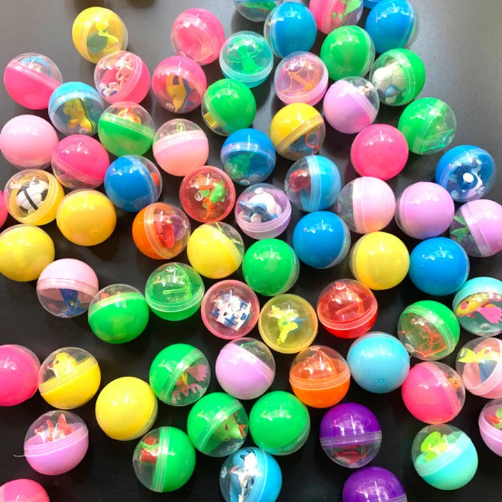 Palle Premio per Mini Macchina delle Grinfie - Regali di Uovo Misterioso Assortiti da 32mm per Bambini