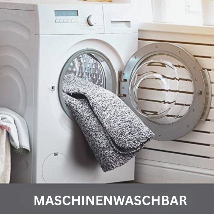 SauberSchritt: Tappetino assorbente per sporco – assorbente, lavabile e antiscivolo per porta d&
