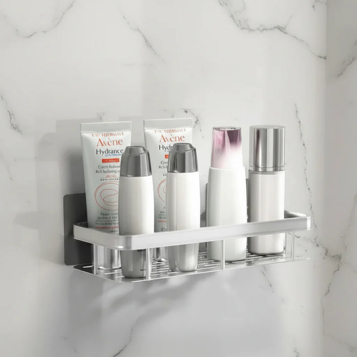 NORDICSHELF - Mensola Adesiva per il Bagno – Senza Trapano &amp; Elegante per Ogni Bagno