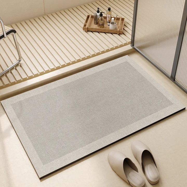 Tappetino da Bagno Super Assorbente | Tappetino da Bagno Antiscivolo a Asciugatura Rapida