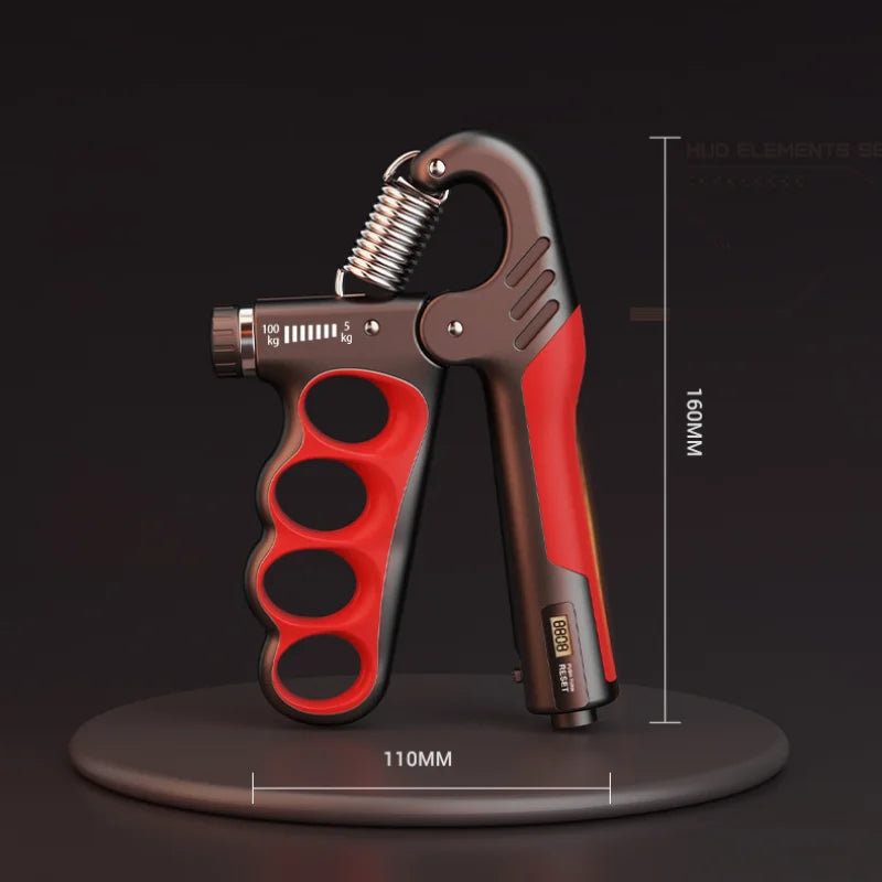 Grip Regolabile - Attrezzatura Fitness per Forza della Mano e Recupero