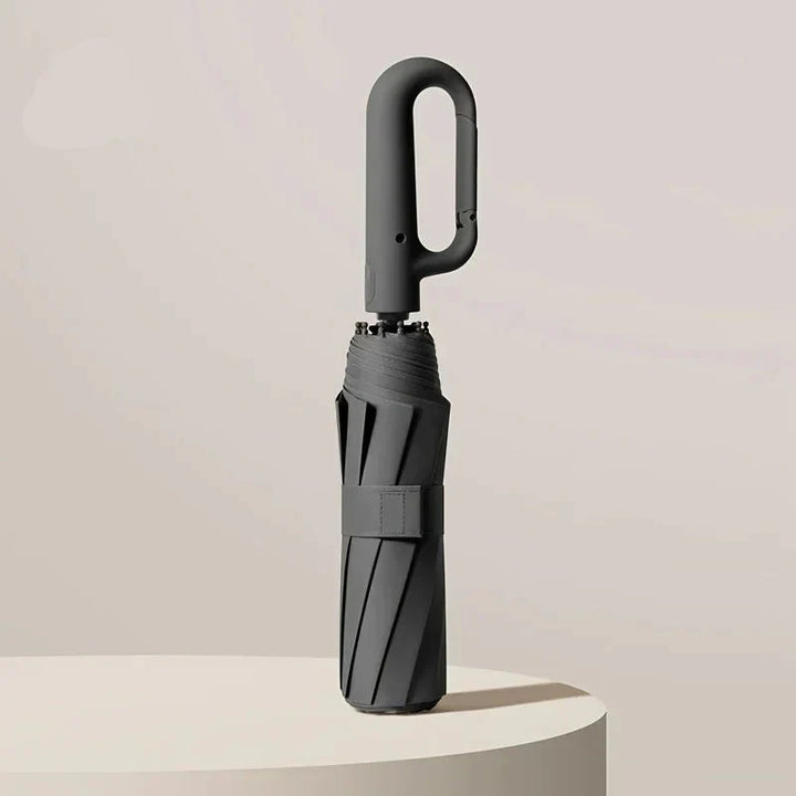 20 Stecche Ombrello Pieghevole Resistente al Vento di 105CM per Uomini, Manico Grande, Resistente all&