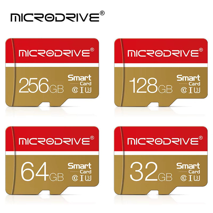 Scheda di Memoria MicroDrive MicroSD Classe 10 UHS-I U3 Scheda TF ad Alta Velocità