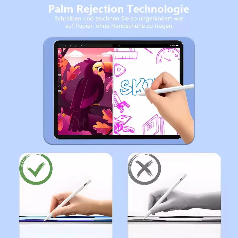 Penna Stylus Tattile Universale per Tablet - Accessori per Apple iPad, Android, Design Leggero e Durevole