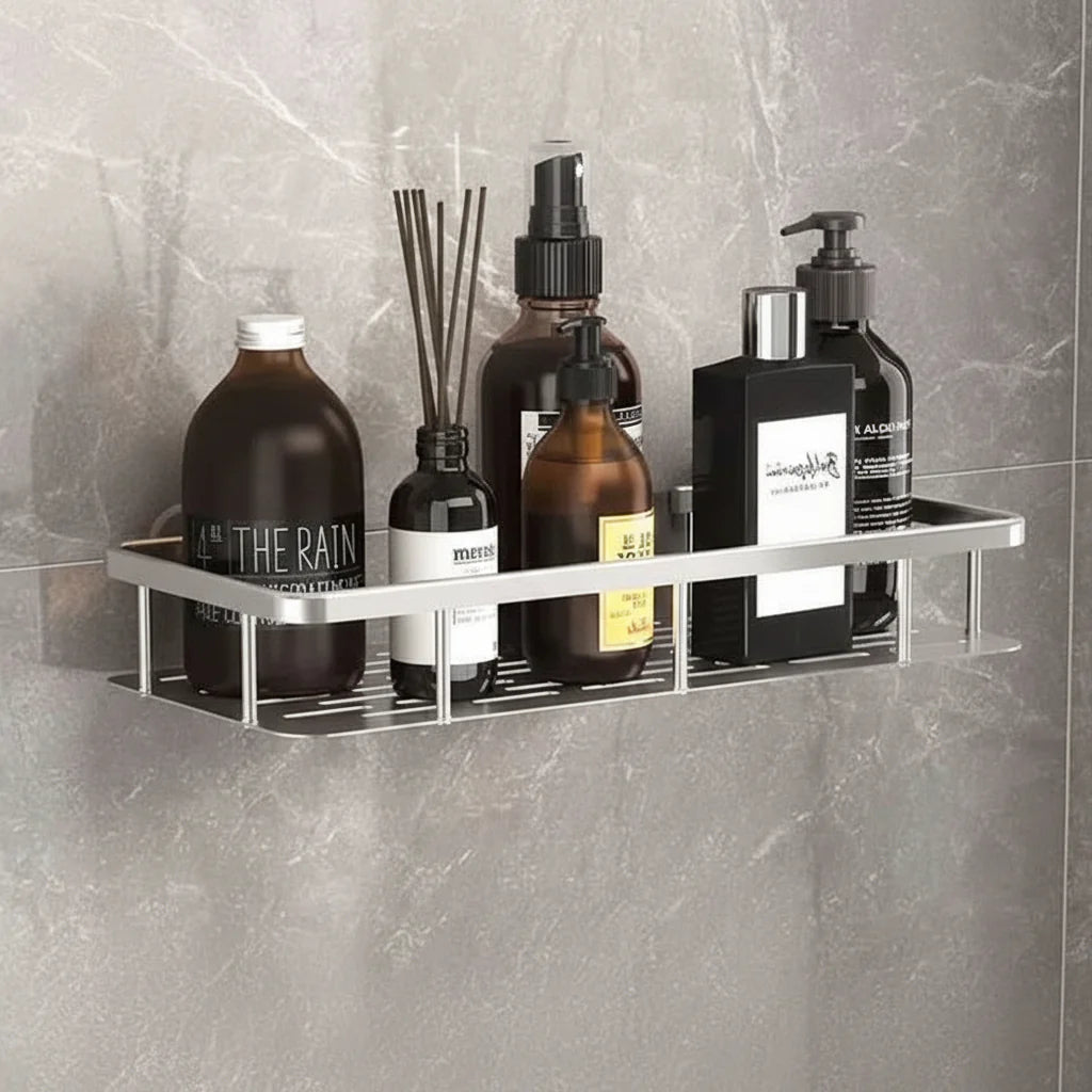 NORDICSHELF - Mensola Adesiva per il Bagno – Senza Trapano &amp; Elegante per Ogni Bagno