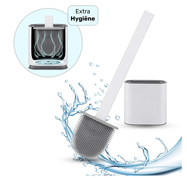 Spazzola per WC FlexiClean – Design in Silicone Igienico per una Pulizia Facile