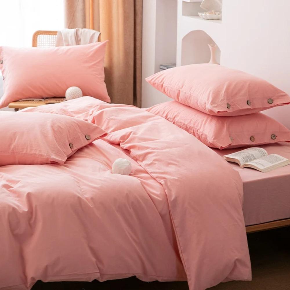 SchlafHarmonie: Fodera per cuscino traspirante – lussuosa e facile da curare per camera da letto e camera degli ospiti (set da 2)