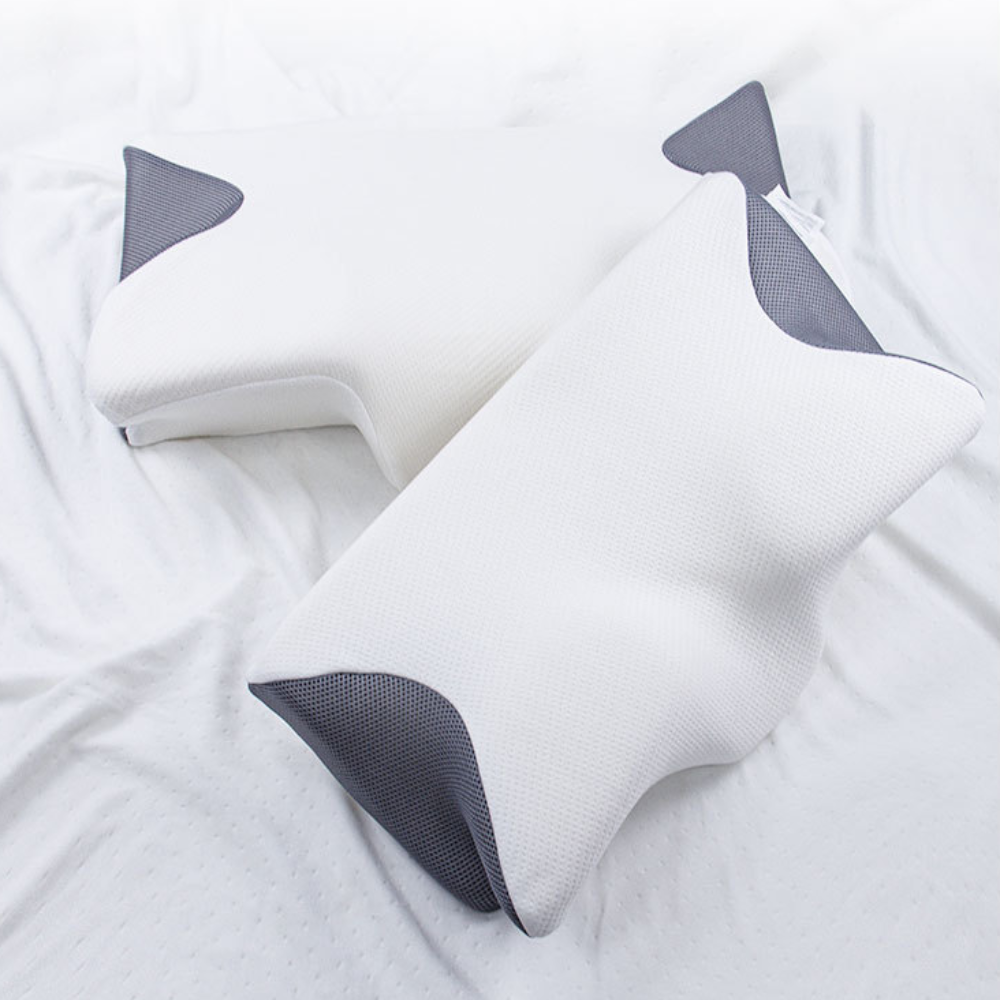 SchlafTraum: Cuscino ortopedico per il collo in Memory Foam – ergonomico e ortopedico per un sonno sano