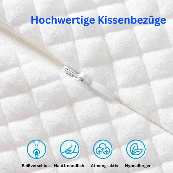 SchlafWolke: Cuscino in Memory Foam ergonomico – confortevole e ortopedico contro il dolore al collo