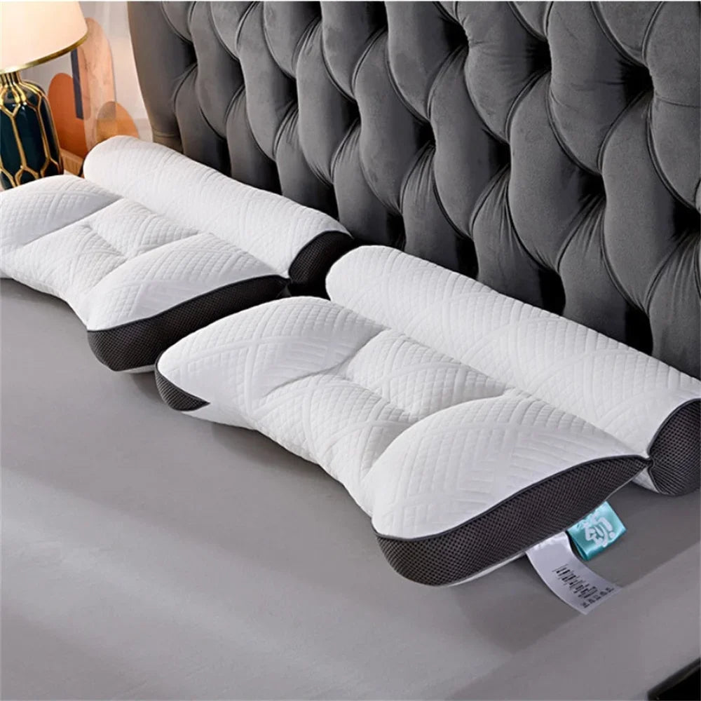 SchmerzfreiNacht: Cuscino ortopedico per il collo – Memory Foam ed ergonomico per una postura di sonno sana