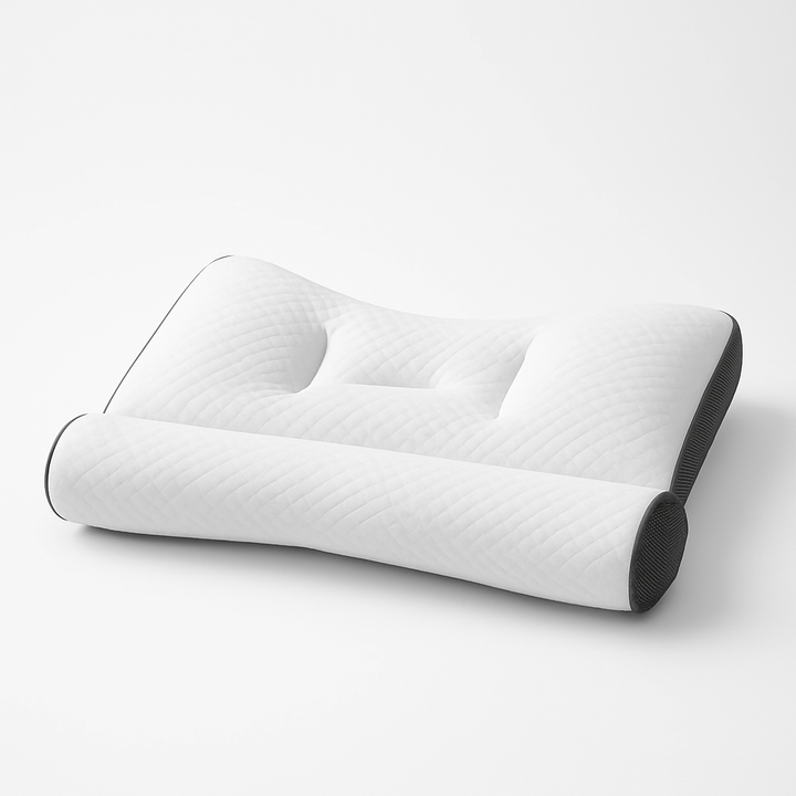 SchmerzfreiNacht: Cuscino ortopedico per il collo – Memory Foam ed ergonomico per una postura di sonno sana