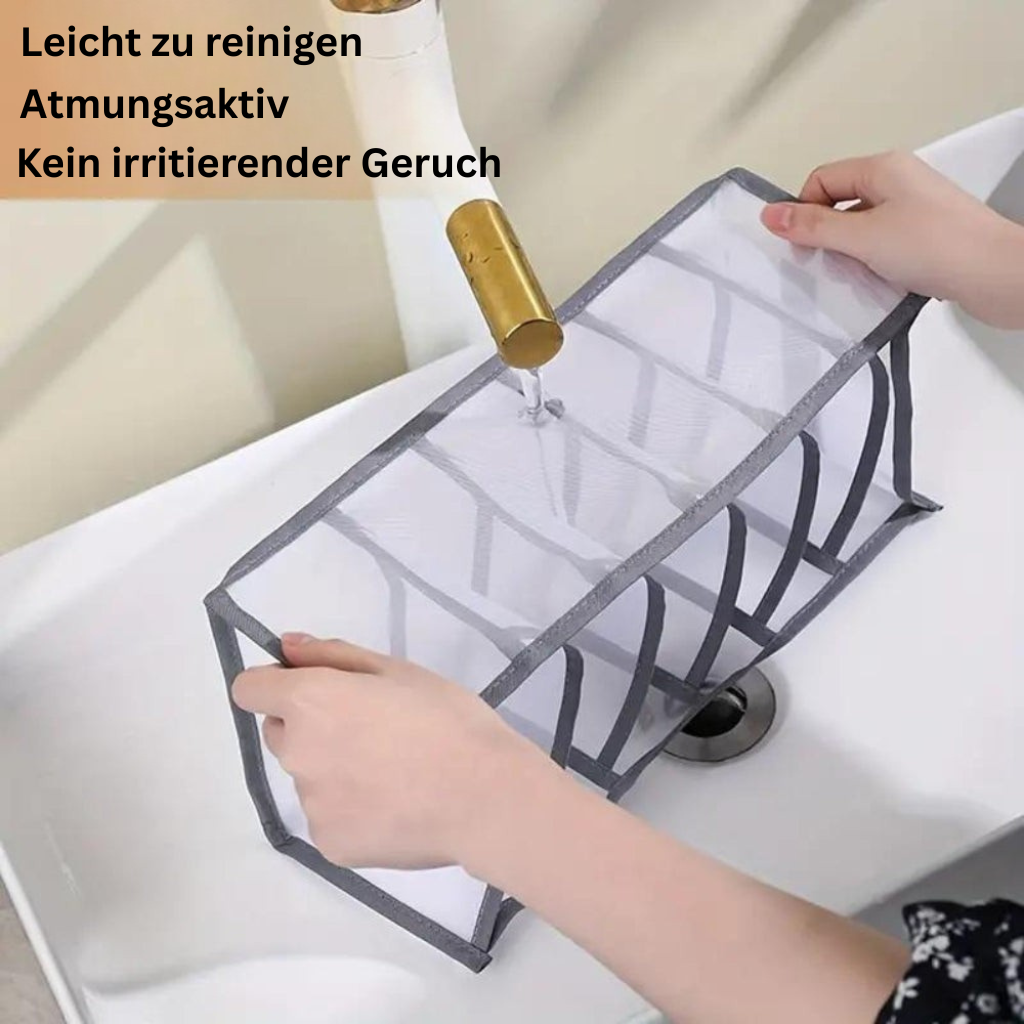 SchrankHeld: Organizzatore per abiti con manico – stabile, facile da pulire e perfetto per abbigliamento e accessori