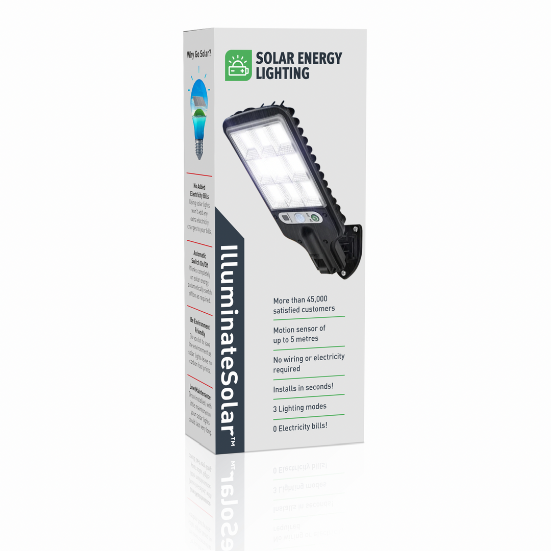 Solarix™ – LED lumière ultralumineux alimenté par énergie solaire