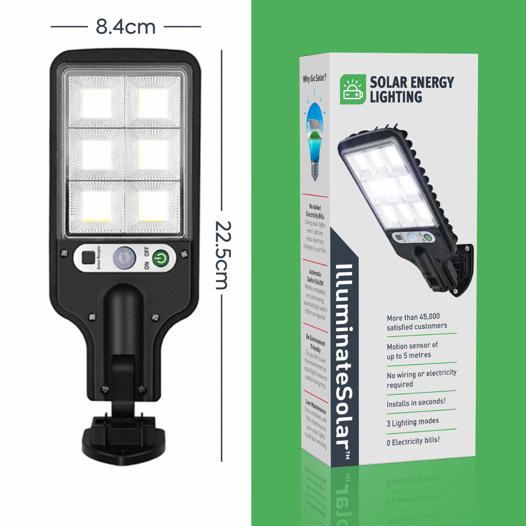 Solarix™ – LED lumière ultralumineux alimenté par énergie solaire