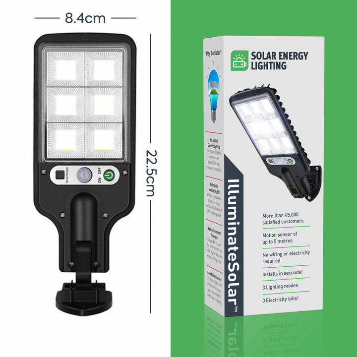 Solarix™ – LED lumière ultralumineux alimenté par énergie solaire