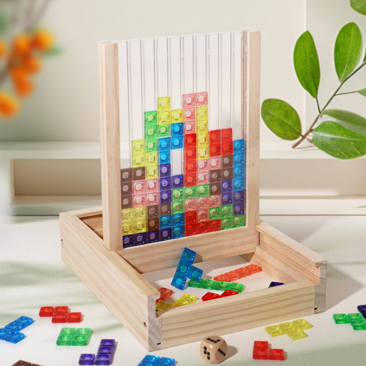 ECOBLOCK – Puzzle in Legno per Divertimento Sostenibile e Allenamento Mentale