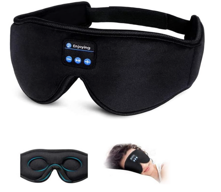 StillerSchlaf: Maschera da sonno Bluetooth – traspirante, regolabile e perfetta contro la luce e il russare