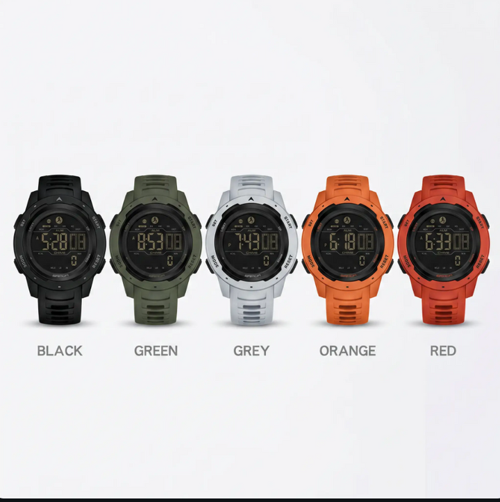 Orologio Digitale da Pedometria Militare Impermeabile
